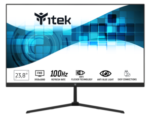 iTek Ecran incurvé 24 GGC Full HD (Noir) 165Hz ITMC24V161FHD : :  Informatique