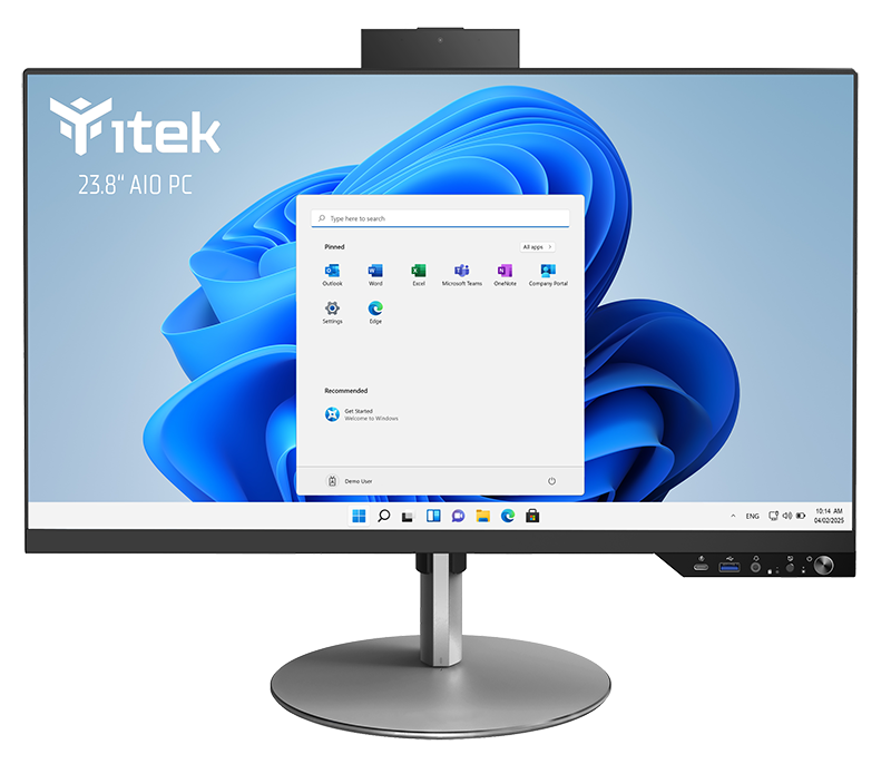 Itek AIO Barebone – 23.8″ FHD, H610