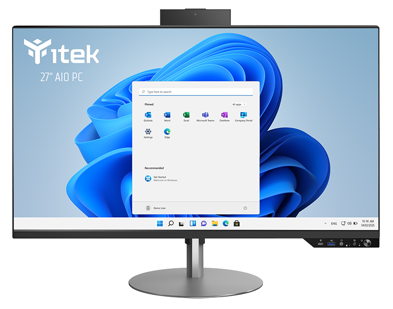 Itek AIO Barebone – 27″ FHD, H610